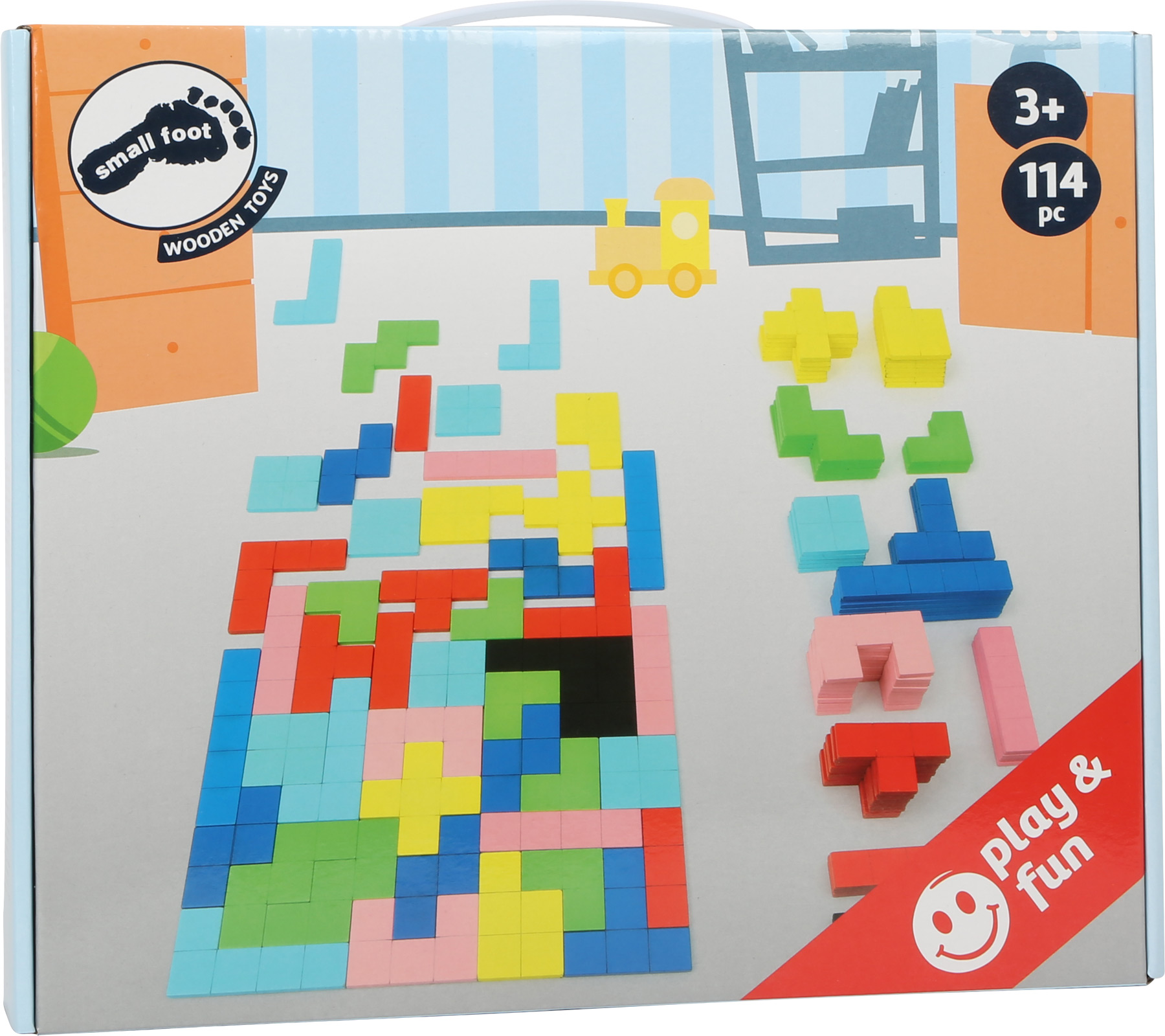 Small Foot Drevený tetris