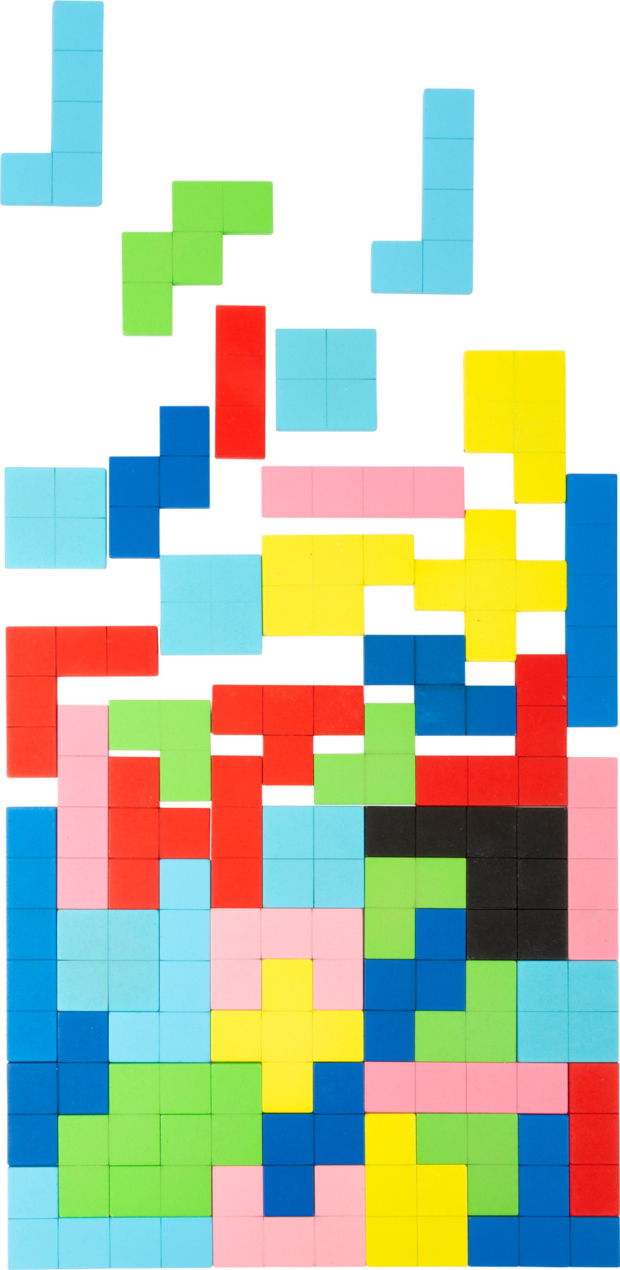 Small Foot Drevený tetris