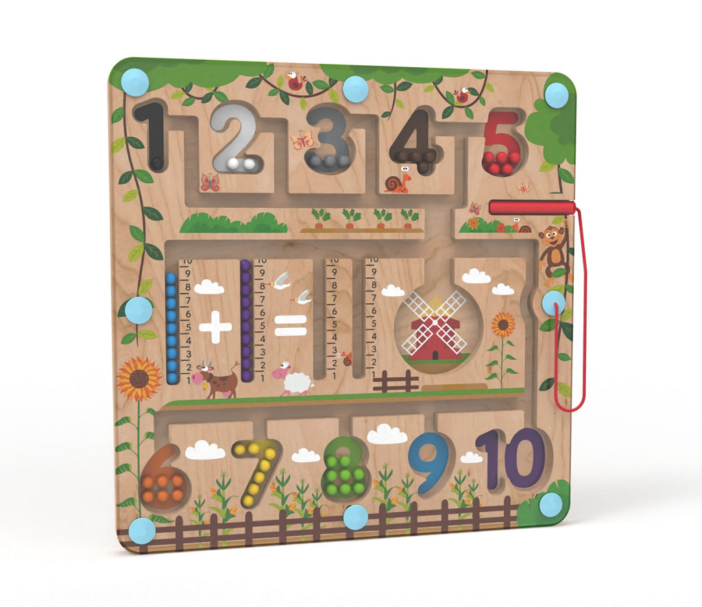 Magnetická hrací deska Matematika
