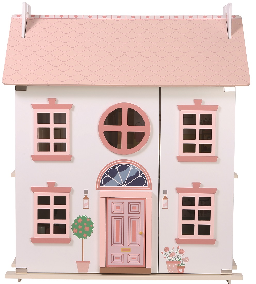2Kids Toys Domeček s panenkami růžový