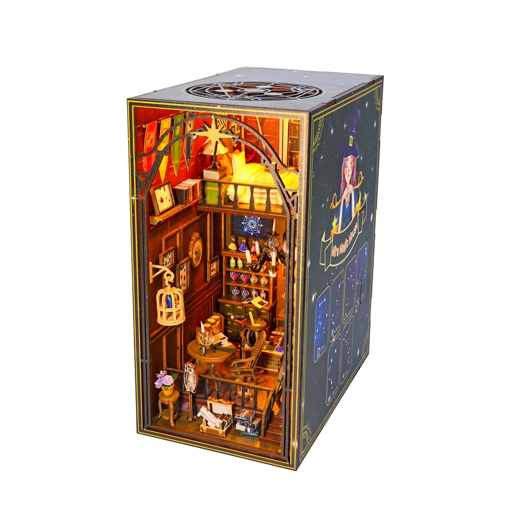 2Kids Toys 3D skládačka Zarážka na knihy Domek kouzelnice Miry