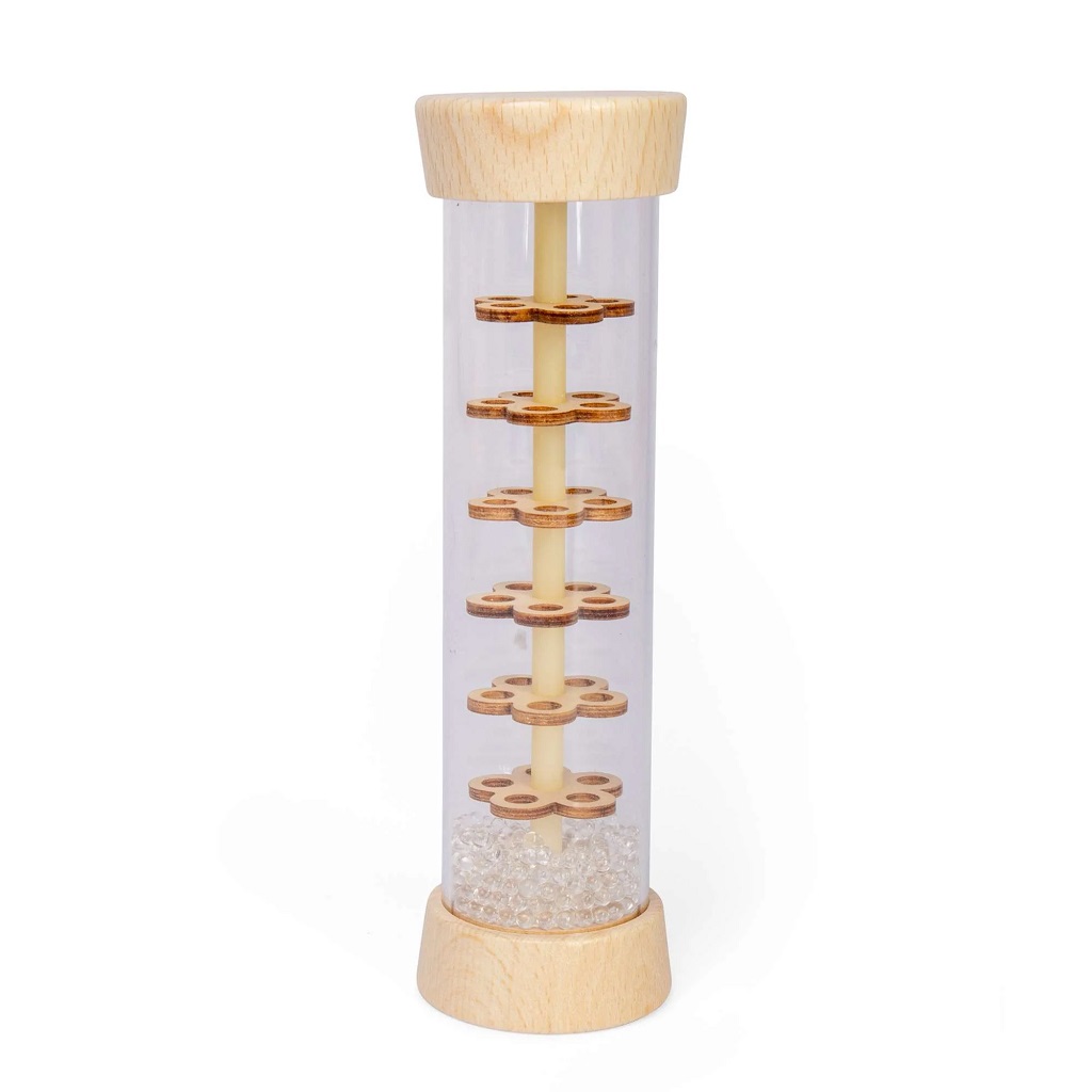 Bigjigs Toys Dešťová hůl přírodní