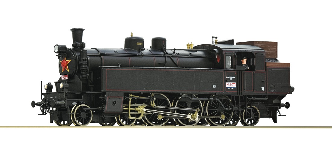 Roco Parní lokomotiva Rh 354.1, ČSD - 7100026