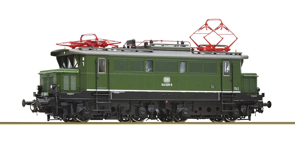 Roco Elektrická lokomotiva 144 029-6, DB- 7500078