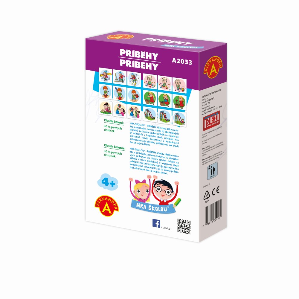 Alexander Hra školou Příběhy