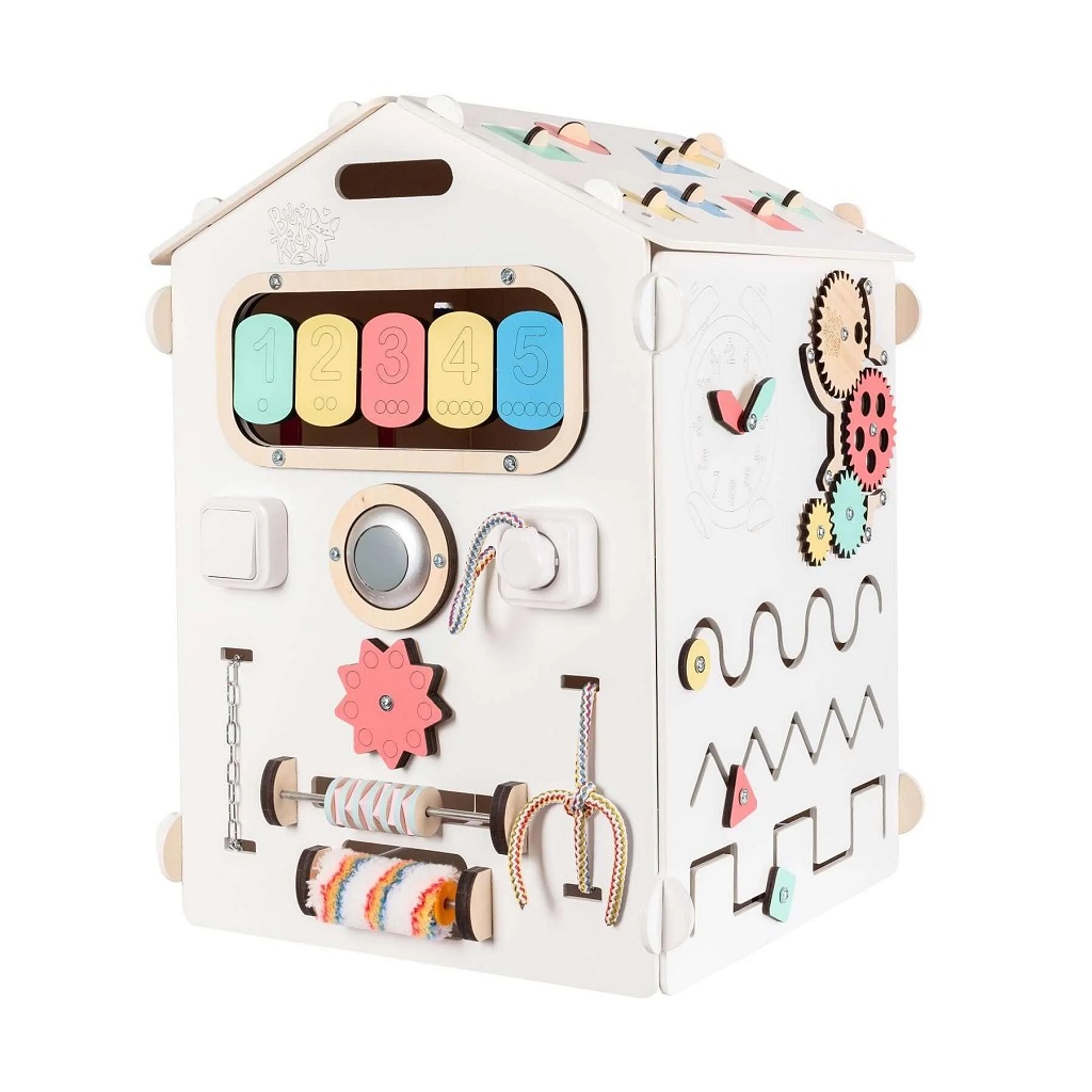 BusyKids Activity board Domeček bílý