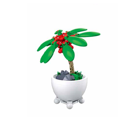 Sluban Flowers M38-B1075E Tropická rostlina v květináči