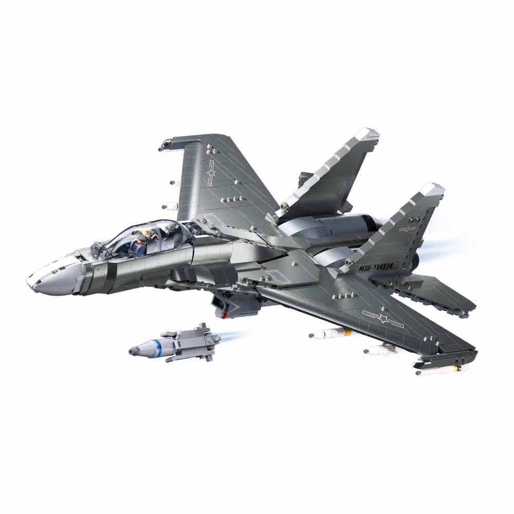 Sluban Model Bricks M38-B1273 Stíhací letoun J-16 1:44