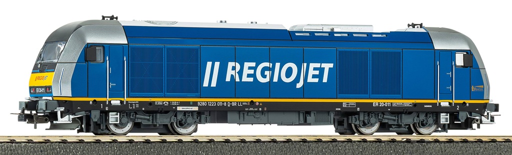 Piko Dieselová lokomotiva Herkules BR 223 Regiojet VI včetně zvukového dekodéru, digitální - 57975