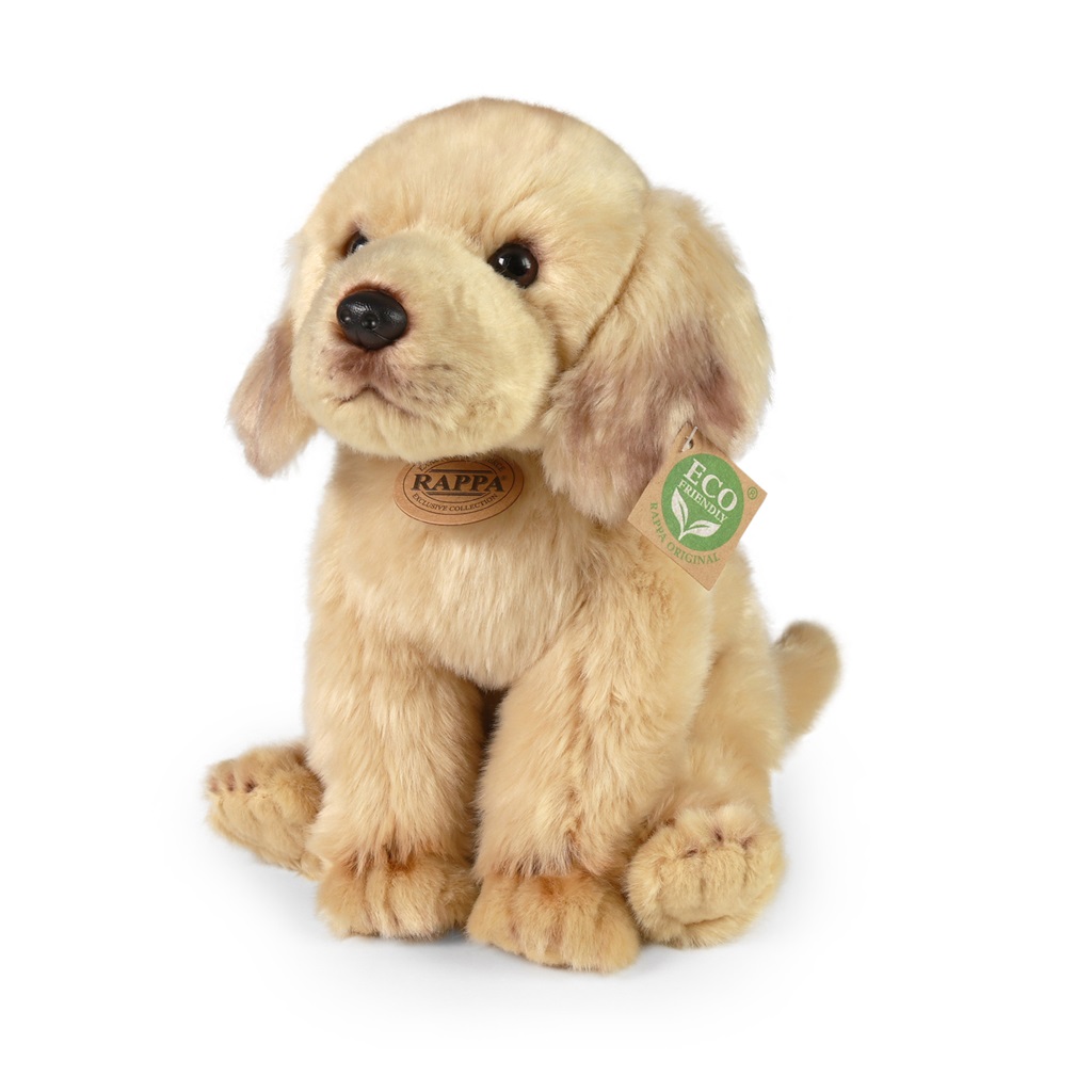 Rappa Plyšový labrador sedící 27 cm ECO-FRIENDLY