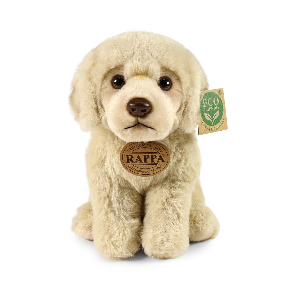 Rappa Plyšový pes pyrenejský horský sedící 23 cm SOFT COLLECTION, ECO-FRIENDLY
