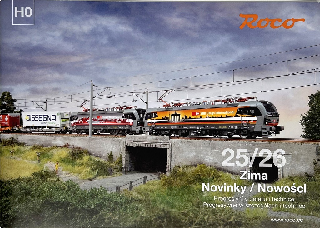 Roco Katalog novinek zima 25/26 v českém a polském jazyce