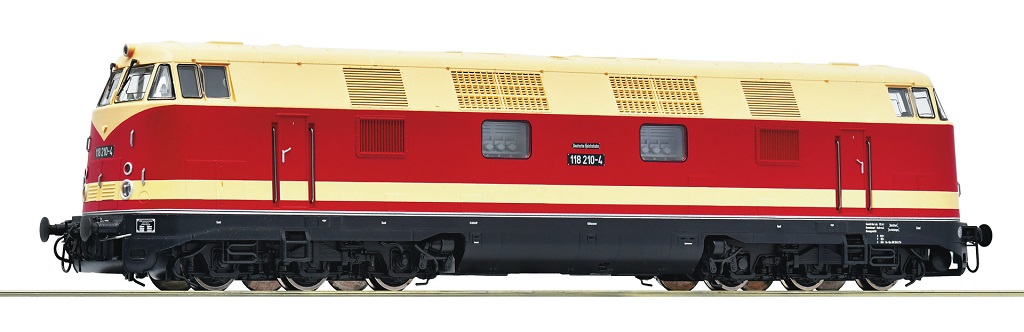 Roco Dieselová lokomotiva 118 210-4, DR - 7300060