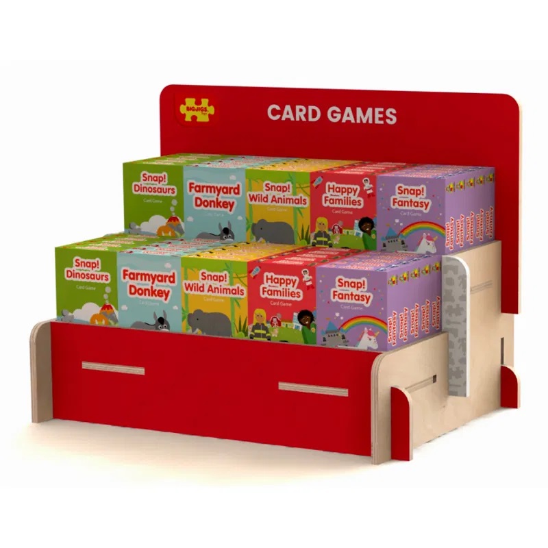 Bigjigs Toys Stojánek na karetní hry
